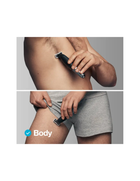 Braun XT5100 cortadora de pelo y maquinilla Negro, Plata