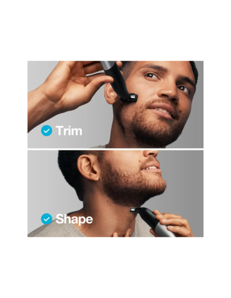 Braun XT5100 cortadora de pelo y maquinilla Negro, Plata