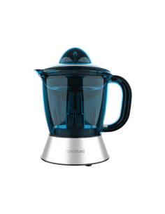 Cecotec 03351 exprimidor Exprimidor lenta 40 W Negro, Azul, Acero inoxidable