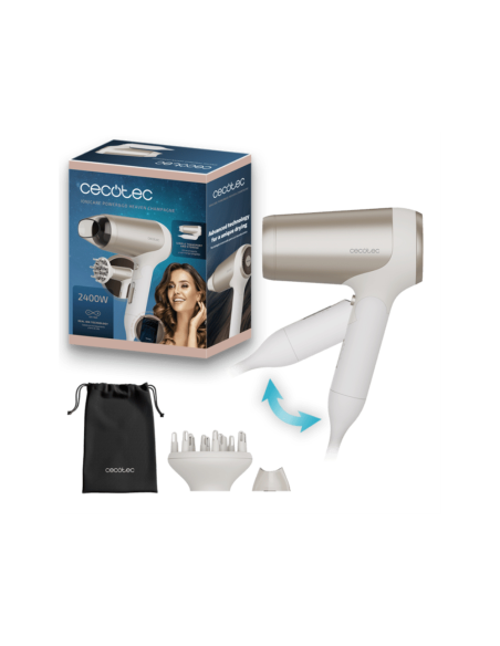 Cecotec IoniCare Power&Go Heaven Champagne secador 2400 W Champán