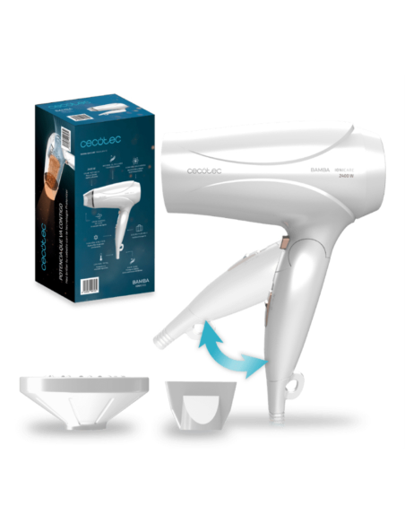 Cecotec 04743 secador 2400 W Blanco