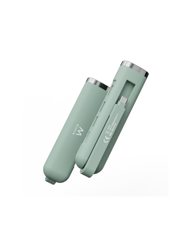 Ewent EW1148 base para portátil y replicador de puertos Alámbrico USB 3.2 Gen 1 (3.1 Gen 1) Type-C Verde