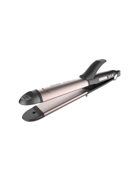 Cecotec Bamba RitualCare 1000 Ceramic 2in1 Plancha de pelo Caliente Gris, Rosa 82 W 2 m