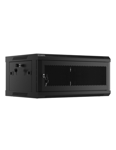 Lanberg WF01-6404-23B armario rack 4U Bastidor de pared Negro