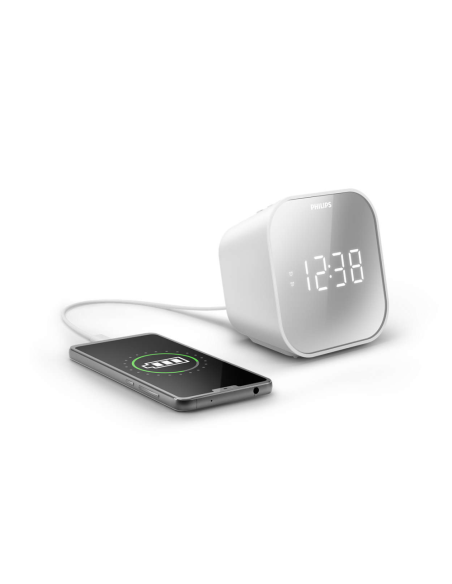 Philips TAR4406/12 despertador Reloj despertador digital Blanco