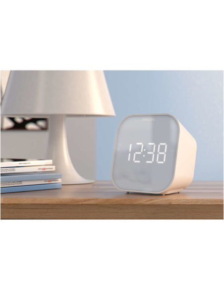 Philips TAR4406/12 despertador Reloj despertador digital Blanco