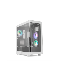 NOX Hummer ETHER Midi Tower Negro, Blanco