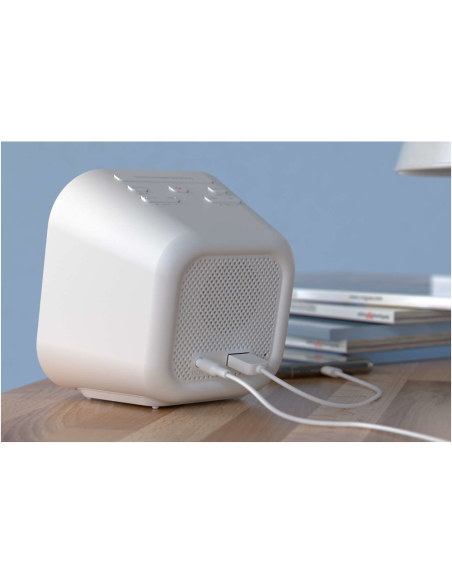 Philips TAR4406/12 despertador Reloj despertador digital Blanco