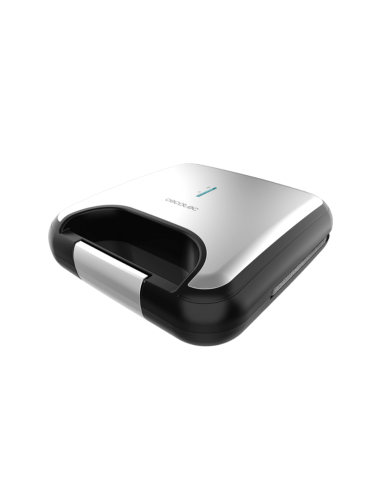 Cecotec 02953 sandwichera Negro, Acero inoxidable