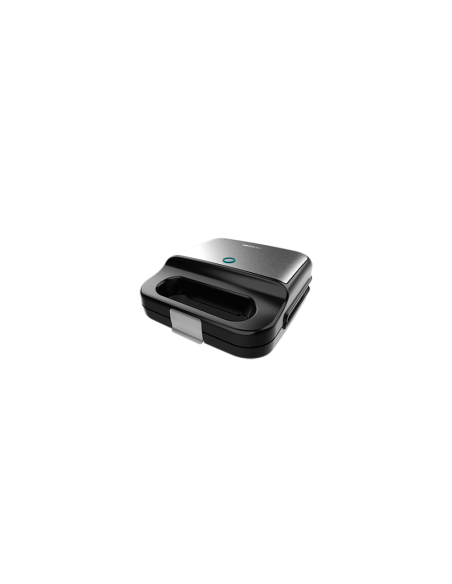 Cecotec 04309 sandwichera 1000 W Negro, Acero satinado