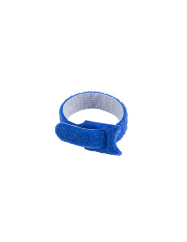 Lanberg ORG01-MT150-MC6 presilla Bridas adherentes para cables Tela Negro, Azul, Verde, Rojo, Blanco, Amarillo 12 pieza(s)