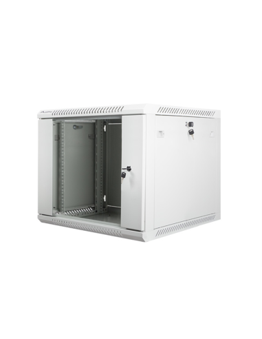 Lanberg WF01-6609-10S armario rack 9U Bastidor de pared Gris