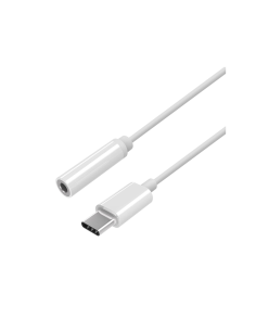 AISENS Conversor USB-C a audio estilo Apple, USB-C/M-Jack 3.5/H, Blanco, 15 cm 2