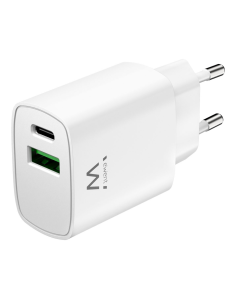 Ewent EW1321_R1 cargador de dispositivo móvil Universal Blanco Corriente alterna Carga rápida Interior 2