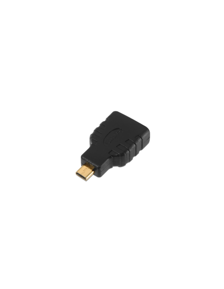 AISENS A121-0125 cambiador de género para cable HDMI Micro HDMI Negro
