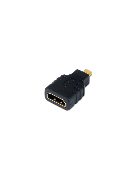 AISENS A121-0125 cambiador de género para cable HDMI Micro HDMI Negro
