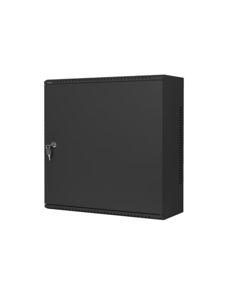 Lanberg WAF1-5203-06-00B armario rack 6U Bastidor de pared Negro