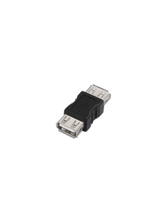 AISENS A103-0037 cambiador de género para cable USB A Negro 2