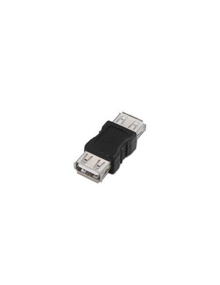 AISENS A103-0037 cambiador de género para cable USB A Negro
