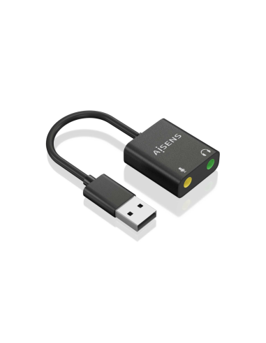 AISENS A106-0769 cambiador de género para cable 2x 3.5 mm