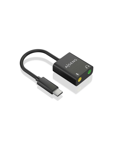 AISENS A109-0767 cambiador de género para cable 2x 3.5 mm