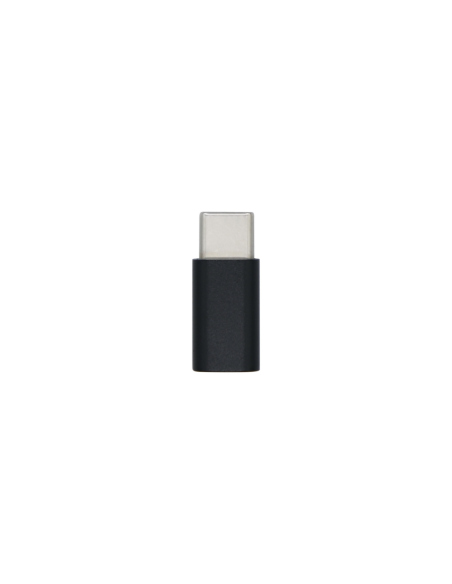 AISENS Mini Adaptador USB-? USB 2.0, Tipo Micro-B/H-USB-?/M, Negro