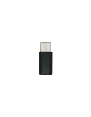AISENS Mini Adaptador USB-? USB 2.0, Tipo Micro-B/H-USB-?/M, Negro