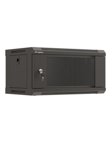 Lanberg WF03-5304-10B armario rack 4U Bastidor de pared Negro