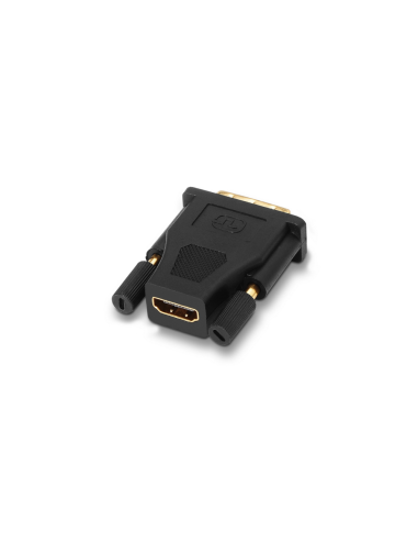 AISENS A118-0091 cambiador de género para cable DVI 24+1 HDMI A Negro