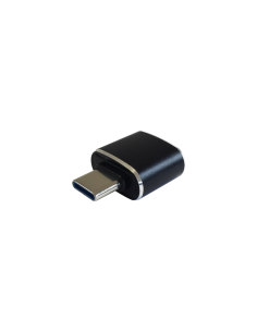 AISENS Mini adaptador USB 3.1 Gen2 3A, tipo USB-C/M-A/H, Negro 2
