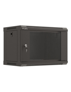 Lanberg WF03-5306-10B armario rack 6U Bastidor de pared Negro