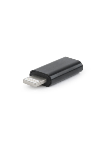 Gembird A-USB-CF8PM-01 cambiador de género para cable USB type-C 8 pines Negro