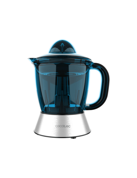 Cecotec 03351 exprimidor Exprimidor lenta 40 W Negro, Azul, Acero inoxidable