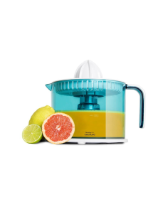 Cecotec ZitrusEasy Basic Exprimidor eléctrico con brazo 40 W Transparente, Turquesa, Blanco
