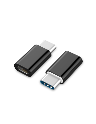 Gembird A-USB2-CMmF-01 USB Type-C Micro USB Negro