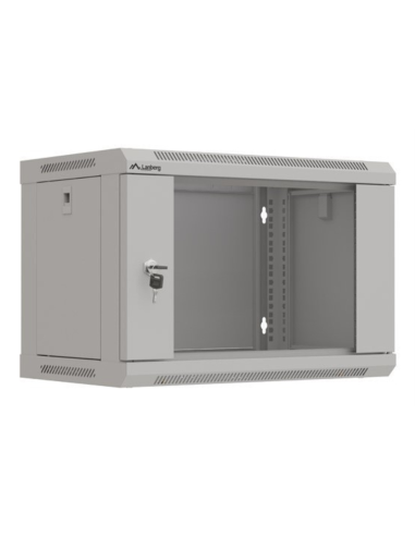 Lanberg WF03-5306-10S armario rack 6U Bastidor de pared Gris