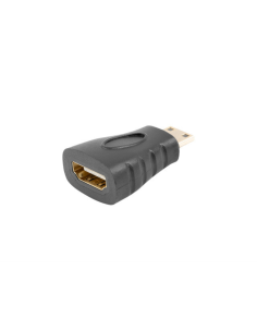 Lanberg AD-0037-BK cambiador de género para cable HDMI HDMI Mini-C Negro