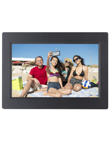 Trevi DPL 2235 WF marco fotográfico digital Negro 25,6 cm (10.1") Pantalla táctil Wifi