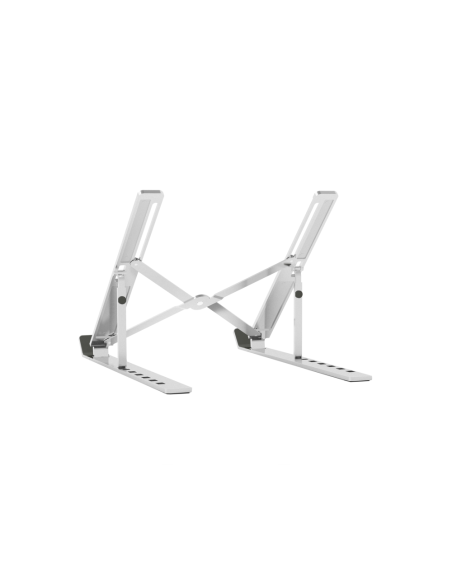 AISENS Soporte de Sobremesa Ajustable para Portatil / Tablet, Plata