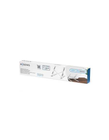 AISENS Soporte de Sobremesa Ajustable para Portatil / Tablet, Plata
