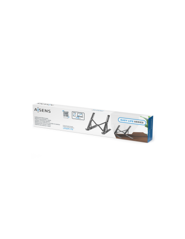 AISENS Soporte de Sobremesa Ajustable para Portatil / Tablet, Gris