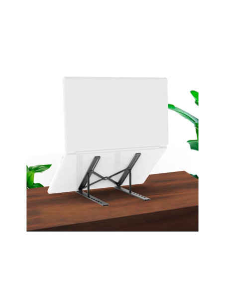 AISENS Soporte de Sobremesa Ajustable para Portatil / Tablet, Gris