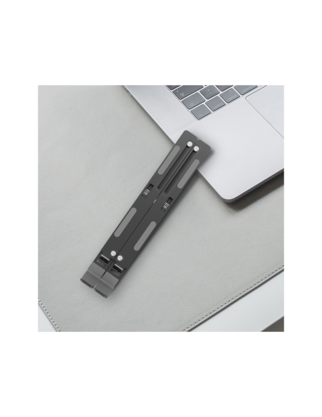 AISENS Soporte de Sobremesa Ajustable para Portatil / Tablet, Gris