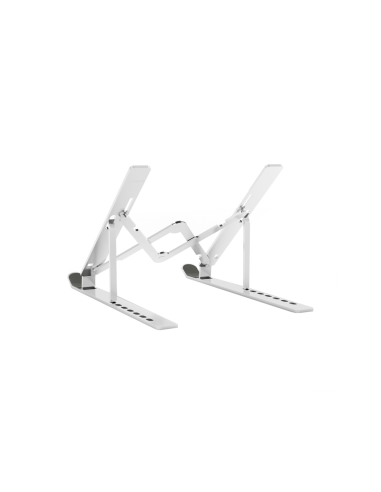 AISENS Soporte de Sobremesa Ajustable para Portatil / Tablet, Plata