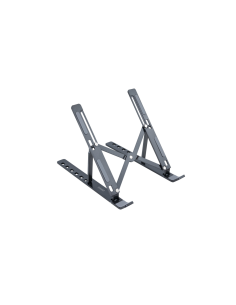 TooQ Soporte Elevador para Portátiles, Tablets, Móviles y Libros, Gris Oscuro 2