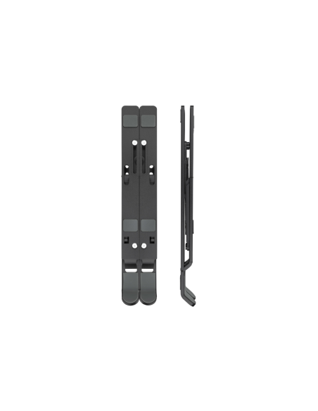 TooQ Soporte Elevador para Portátiles, Tablets, Móviles y Libros, Gris