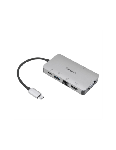 Targus DOCK419 Alámbrico USB 3.2 Gen 1 (3.1 Gen 1) Type-C Gris