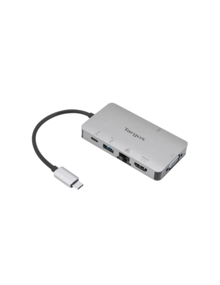 Targus DOCK419 Alámbrico USB 3.2 Gen 1 (3.1 Gen 1) Type-C Gris
