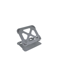 TooQ Soporte Elevador de Aluminio Ajustable Ergonómico para Portátiles, Gris 2