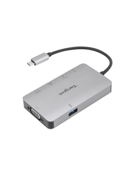 Targus DOCK419 Alámbrico USB 3.2 Gen 1 (3.1 Gen 1) Type-C Gris